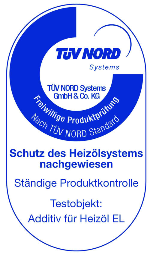 Logo TÜV-Zertifizierung C&S Heizöl